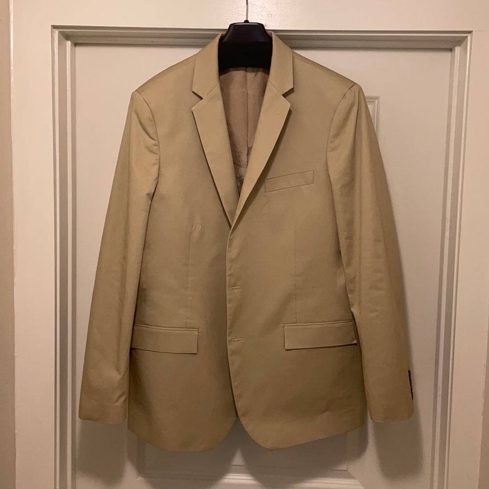 J. Crew Slim-fit Tan Suit